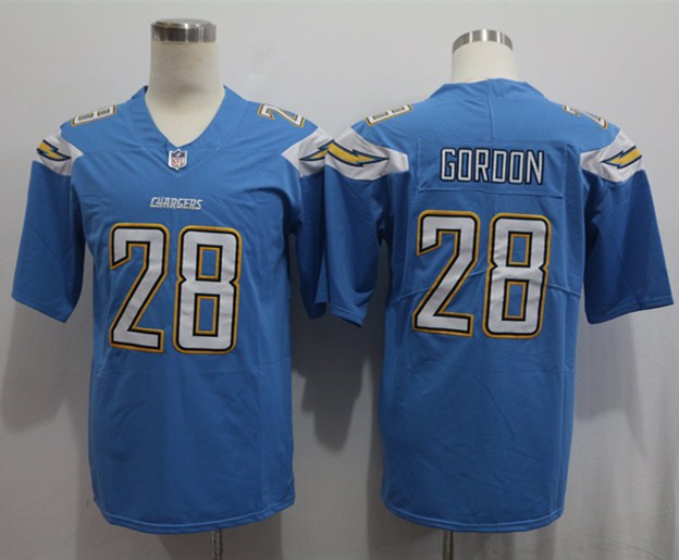 Men's Los Angeles Chargers Melvin Gordon III #28 Blue Jersey